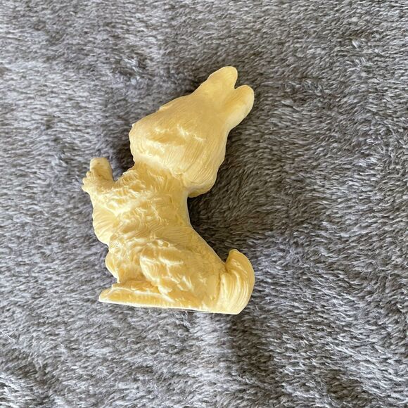 Sculptor A. Santini Bunny Rabbit 4" Ivory White Made In Italy Classic Figure VTG - Picture 5 of 12